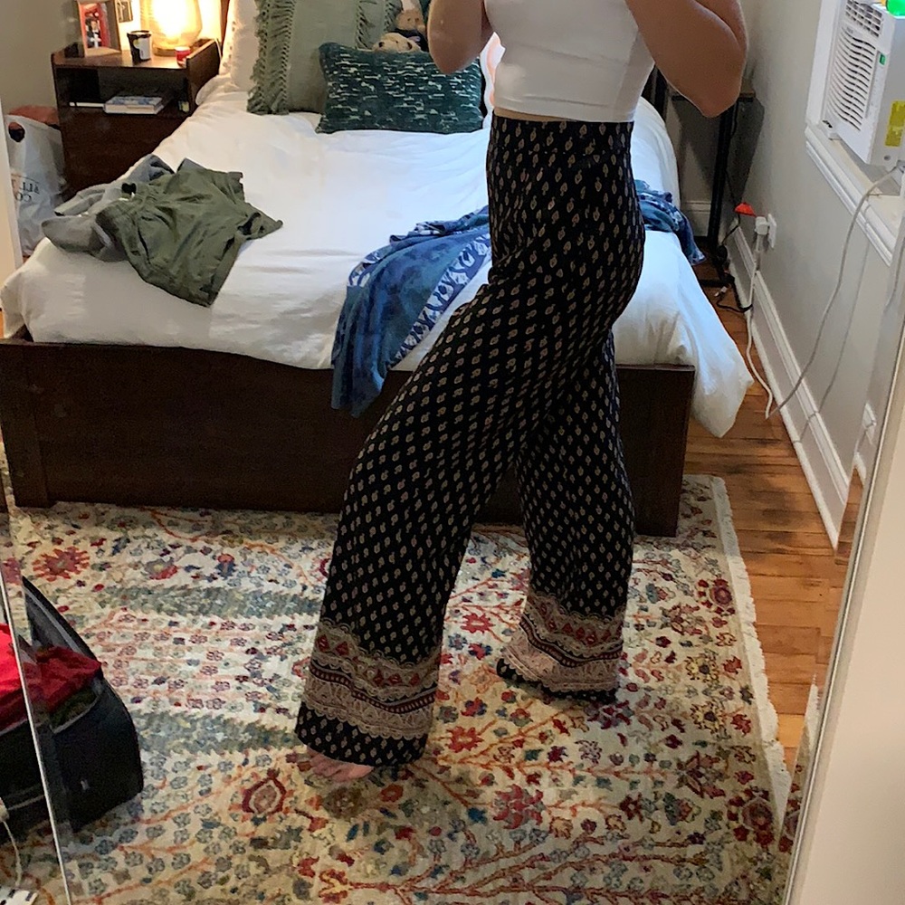 Free People 19 Cooper High Waisted Boho Pants • Size S • Women’s Trousers - Picture 2 of 4